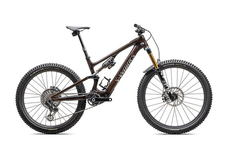 2025 Specialized Levo Sl S-Works Carbon Ul Bike Brown Tint / Gunmetal Impasto / Ashen Grey / Brushed Liquid Metal S6