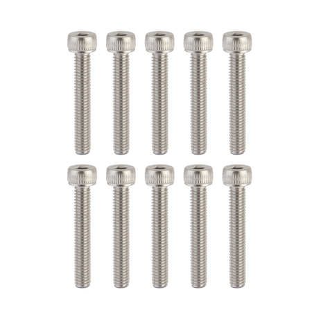 Sunlite Stainless Steel Socket Cap Bolts M4 x 25 M4x.75mm TP Bag of 10