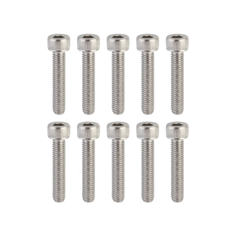 Sunlite Stainless Steel Socket Cap Bolts M5 x 25 M5x.80mm TP Bag of 10