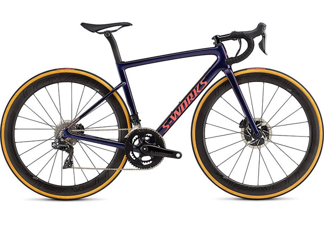 Specialized S-Works Tarmac Wmn Sl6 Disc Di2 Gloss Chameleon Flake / Satin Acid Red / Clean 44