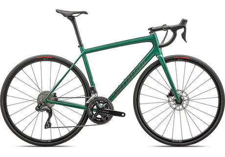 2024 Specialized Aethos Comp Bike Gloss Metallic Pine Green Smoke 61