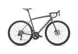 2025 Specialized Aethos S-Works Di2 Bike Satin Doppio / Gunmetal Dry Brushed / Gold Pearl 56
