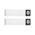 Origin8 Pro Grip II Foot Straps  White