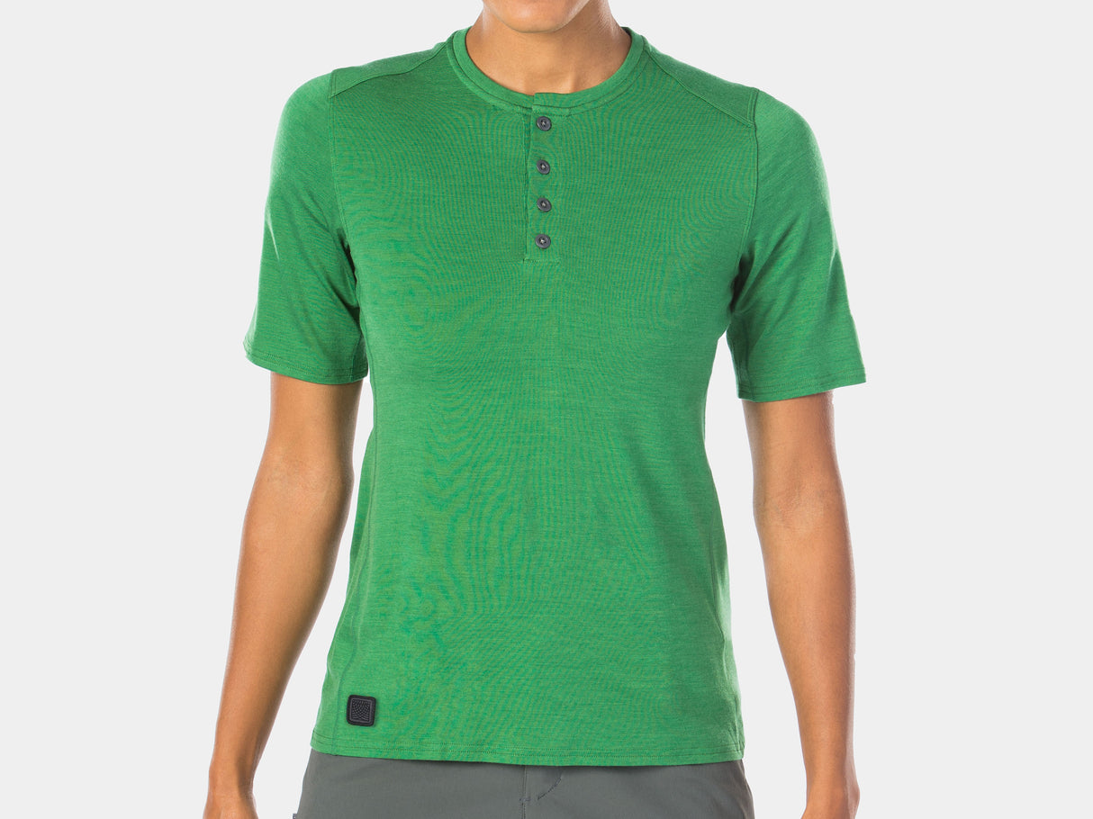 Shirt Bontrager Adventure Henley Women Small Foliage Green