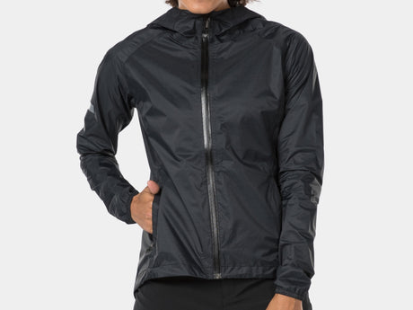 Jacket Bontrager Avert Bike Rain Women Medium Black