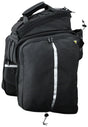 Topeak MTS Trunk Bag DXP Rack Bag Expandable Panniers - Strap Mount BLK
