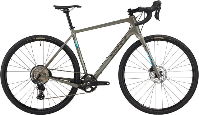 Salsa Warbird C GRX 610 1x12 Bike - 700c Carbon Dark Grey 49cm