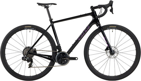Salsa Warbird C Force AXS Wide Bike - 700c Carbon Gloss Black 49cm
