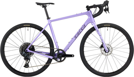 Salsa Warbird C Rival GX Eagle AXS Bike - 700c Carbon Lilac 49cm