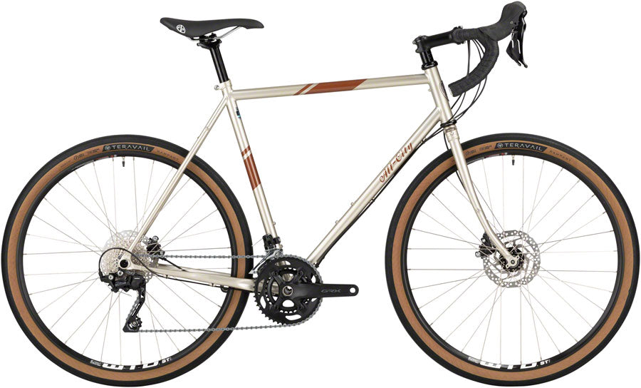 All-City Space Horse Bike - 650b Steel GRX Champagne Shimmer 49cm