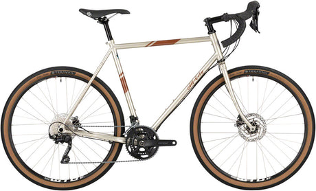 All-City Space Horse Bike - 650b Steel GRX Champagne Shimmer 49cm