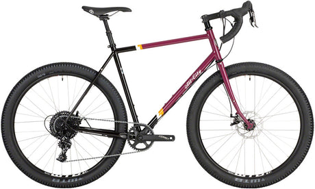 All-City Gorilla Monsoon Bike - 650b Steel APEX Charred Berry 49cm