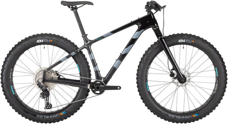 Salsa Beargrease Carbon Deore 11spd Fat Tire Bike - 27.5" Carbon BLK Fade Large