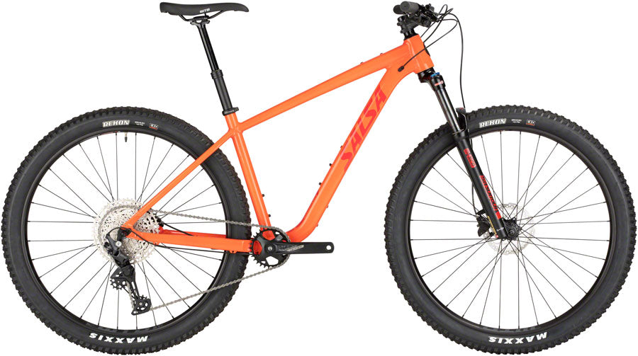 Salsa Rangefinder Deore 11 29 Bike - 29" Aluminum Orange Small