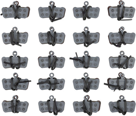 SRAM Disc Brake Pads - Organic Compound Steel Backed Powerful For Trail Guide G2 Box/20 Pair