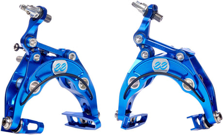 Cane Creek eeBrake 30th Anniversary Road Caliper Brake Set - Regular Mount Gunmetal Gray/Blue
