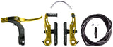 Promax P-1/Click V-Point Linear Pull Brake Kit- 85mm Gold