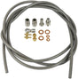 Hope Braided Stainless Steel Hydraulic Brake Hose Fitting Kit - Fits Front Rear For One Hope Brake Type 2