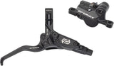 Promax Solve DSK-923 Disc Brake Lever Set - Rear 2-Piston Hydraulic Post Mount BLK