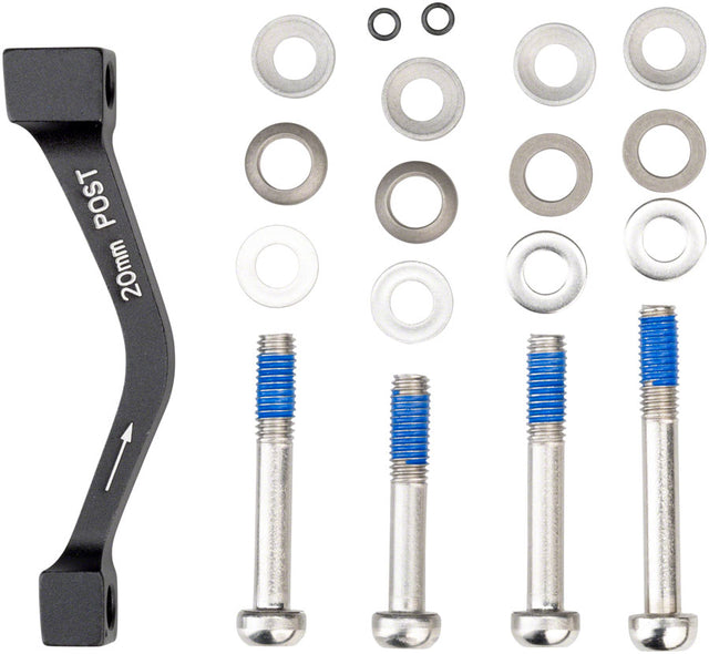 SRAM/ Avid 20mm Post-Mount Disc Caliper to Post Mount Frame/Fork Adaptor Stainless Bolts Kits Regular CPS Calipers