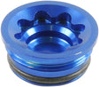 Hope V4 Small/E4 Disc Brake Caliper Bore Cap - Blue