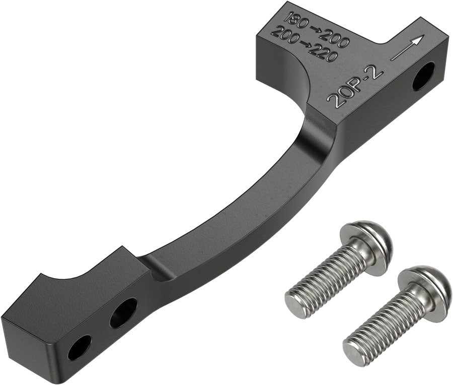 SRAM Post Bracket 20 P 2 Disc Brake Adaptor -  For 200mm 220mm Rotors Only Includes Bracket Stainless Steel Bolts