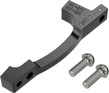 SRAM Post Bracket 20 P 2 Disc Brake Adaptor -  For 200mm 220mm Rotors Only Includes Bracket Stainless Steel Bolts