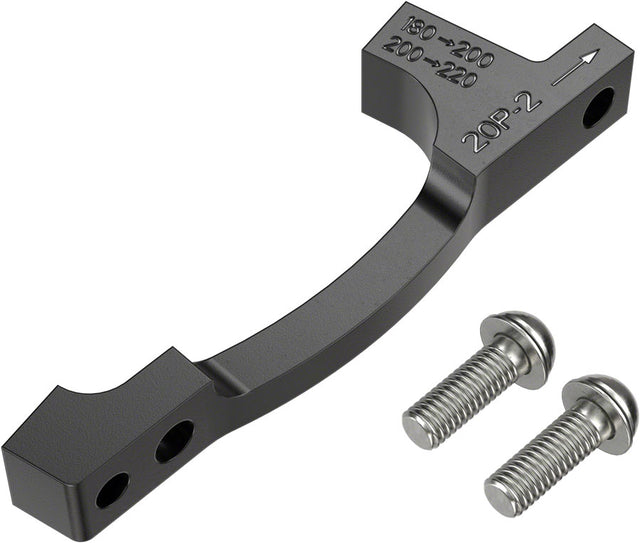 SRAM Post Bracket 20 P 2 Disc Brake Adaptor -  For 200mm 220mm Rotors Only Includes Bracket Stainless Steel Bolts