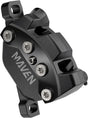 SRAM Maven Silver Disc Brake Caliper Assembly - Front/Rear Post Mount 4-Piston BLK A1