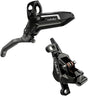 SRAM Level Ultimate Stealth Disc Brake Lever - Front Post Mount 2-Piston Carbon Lever Titanium Hardware Gloss BLK C1
