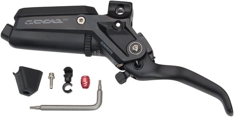 SRAM Code Silver Stealth Disc Brake Lever Assembly - Aluminum Lever Blade BLK C1