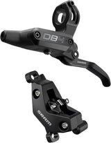 SRAM DB4 Disc Brake Lever - Left Front Rear 2000mm Hose Post Mount 4-Piston Aluminum Lever Diffusion BLK A1