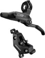 SRAM DB4 Disc Brake Lever - Left Front Rear 2000mm Hose Post Mount 4-Piston Aluminum Lever Diffusion BLK A1