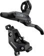 SRAM DB6 Disc Brake Lever - Left Front Rear 2000mm Hose Post Mount 4-Piston Aluminum Lever Diffusion BLK A1