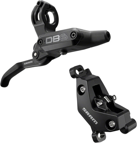 SRAM DB6 Disc Brake Lever - Right Front Rear 2000mm Hose Post Mount 4-Piston Aluminum Lever Diffusion BLK A1