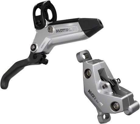 SRAM Motive Ultimate Disc Brake Lever - Rear Front 2000mm Hose Post Mount 4-Piston Alum Lever Body Carbon Blade Blk/Sil A1