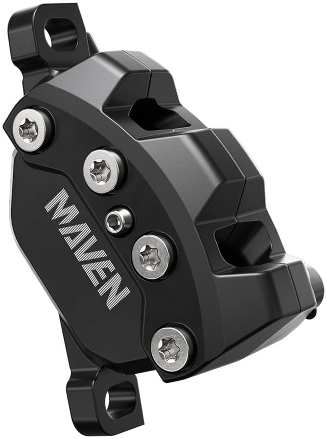 SRAM Maven Base Disc Brake Caliper Assembly - Front/Rear Post Mount 4-Piston Diffusion BLK A1
