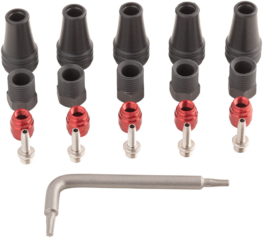 SRAM Red/Force AXS Disc Brake Hose Fitting Kit - Thumbnail 3