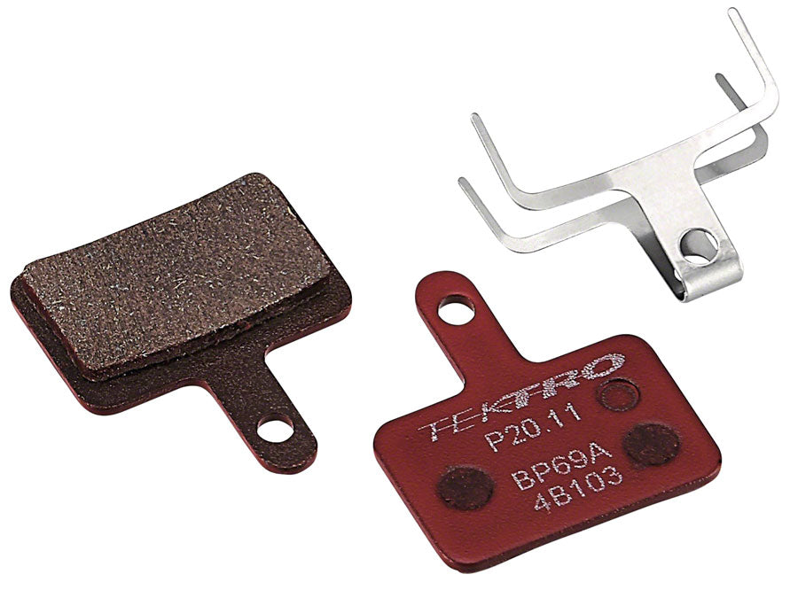 Tektro P20.11 Disc Brake Pads - Overall Balanced Resin Compound For 2-Piston Caliper
