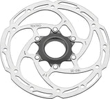 Tektro TR-35 Disc Brake Rotor - 180mm Center-Lock 1.8mm Thickness Silver