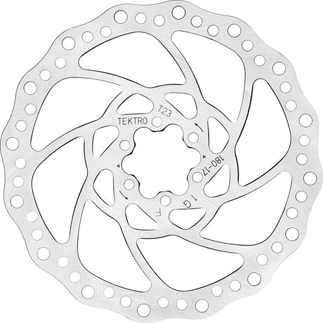 Tektro TR180-17 Disc Brake Rotor - 180mm 6-Bolt 2.3mm Thickness