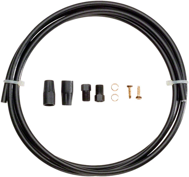 Tektro Hydraulic Brake Hose Kit - 2000mm 5.5mm Hose Black