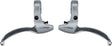 Tektro CL332RS 3-Finger Alloy Linear Pull Brake Lever Set Silver