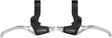 Tektro TS325 Linear Pull Brake Lever Set - Black/Silver