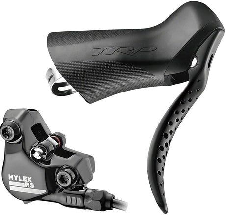 TRP Hylex RS Disc Brake Lever - Front Hydraulic 2-Piston Flat Mount BLK