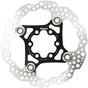 Hope Floating Disc Brake Rotor - 180mm 6-Bolt Black