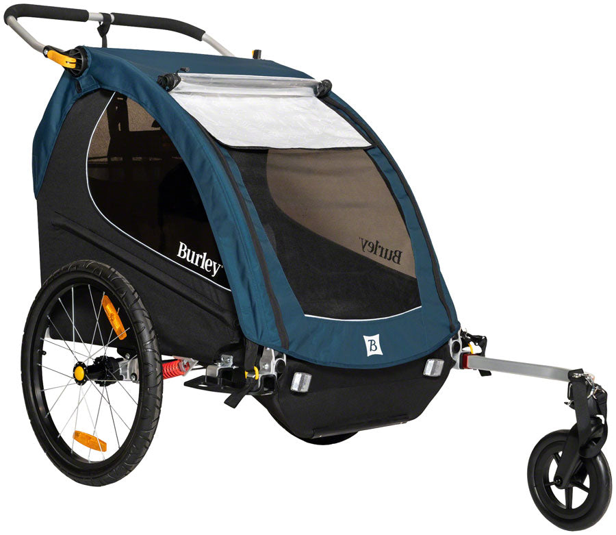 Burley Encore X Child Trailer - Double Pacific Blue
