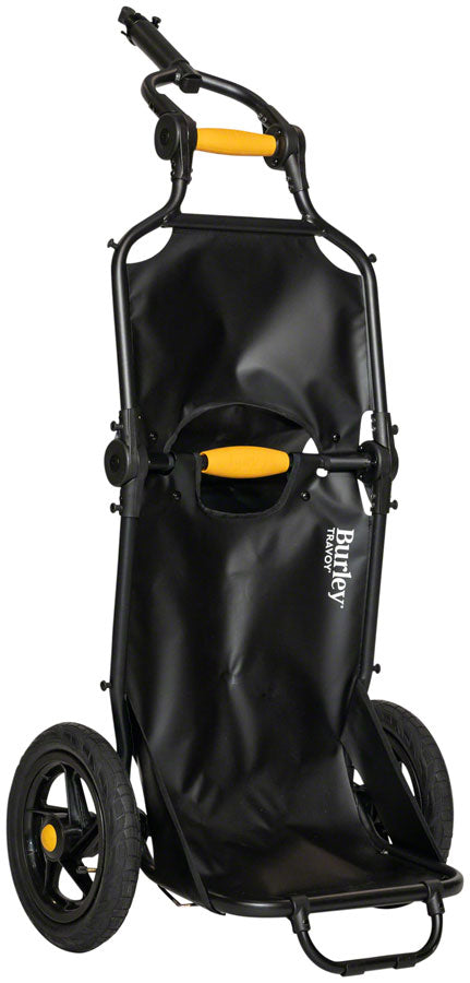 Burley Travoy Black Cargo Trailer - Black