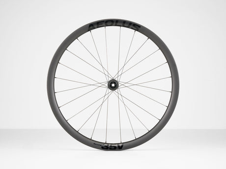Wheel Front Bontrager Aeolus Elite 35V Disc TLR 12T Black