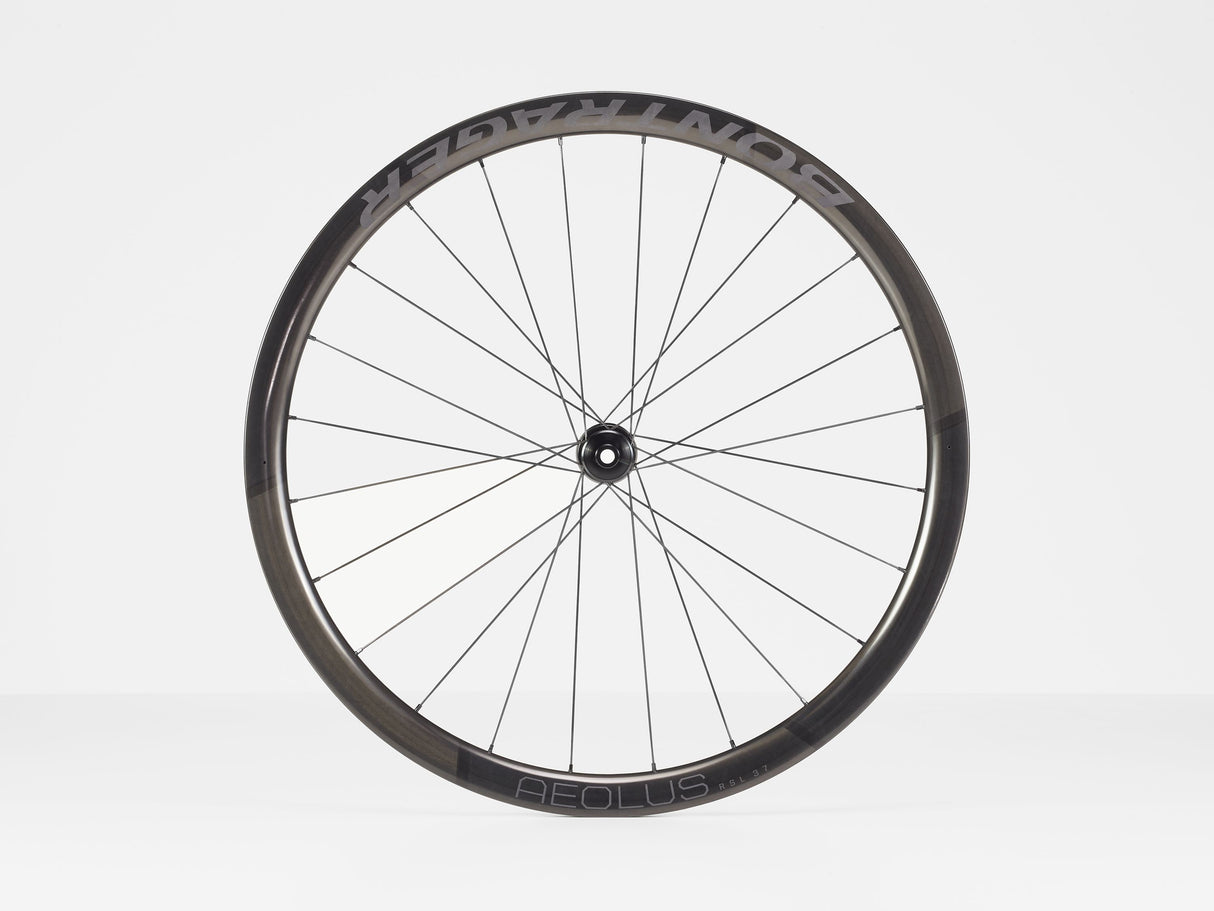 Wheel Front Bontrager Aeolus RSL 37 Tubular Disc 12T Black